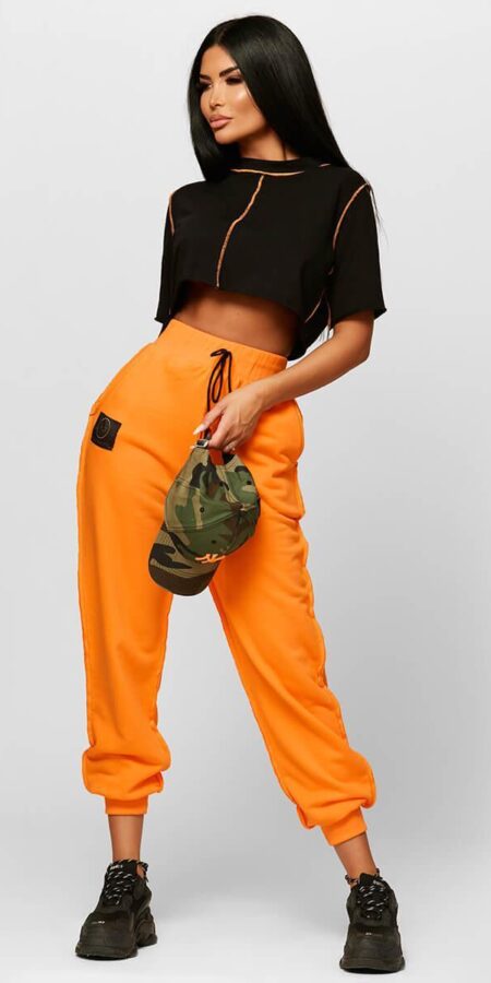 Sets Line T-Shirt with Logo Track Trousers (LINNES)