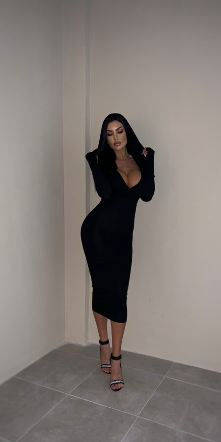 Alternative view of Rochie Symone neagra