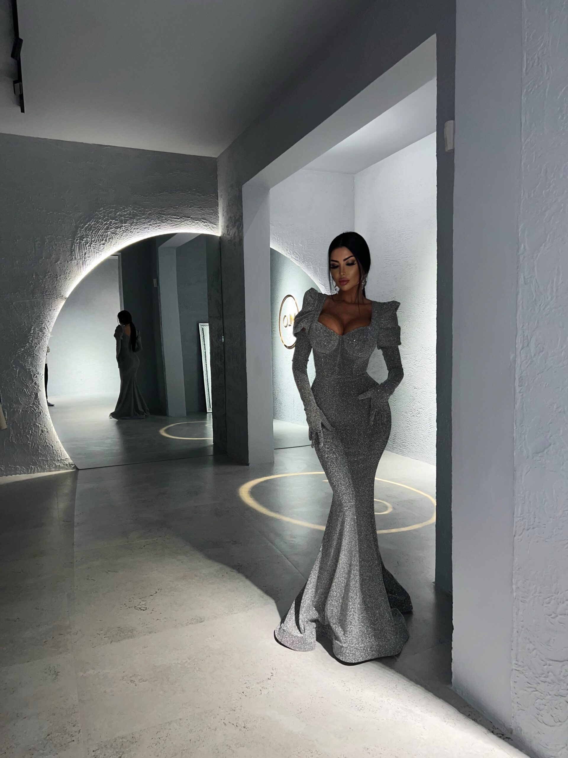 Rochie Miabell Silver 6 Rochie Miabell Silver - imagine 6
