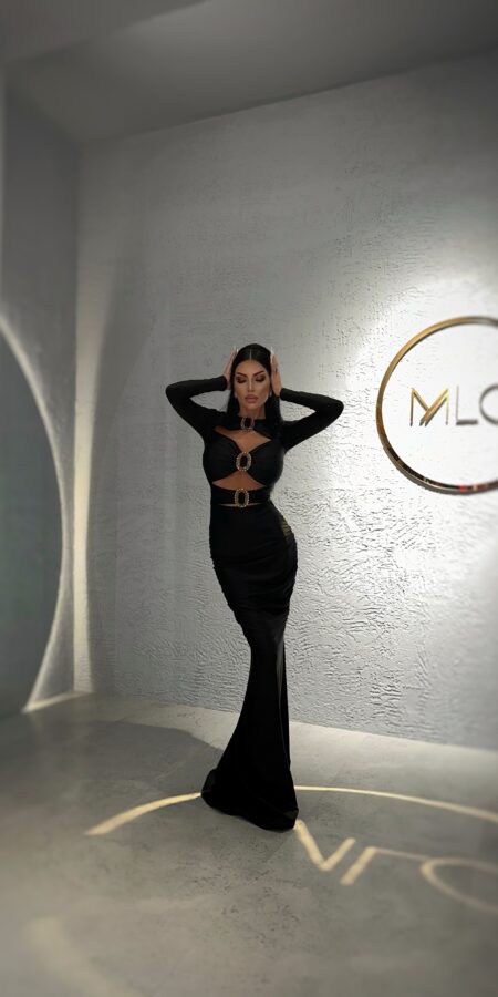 Rochie Mystery neagra millionette