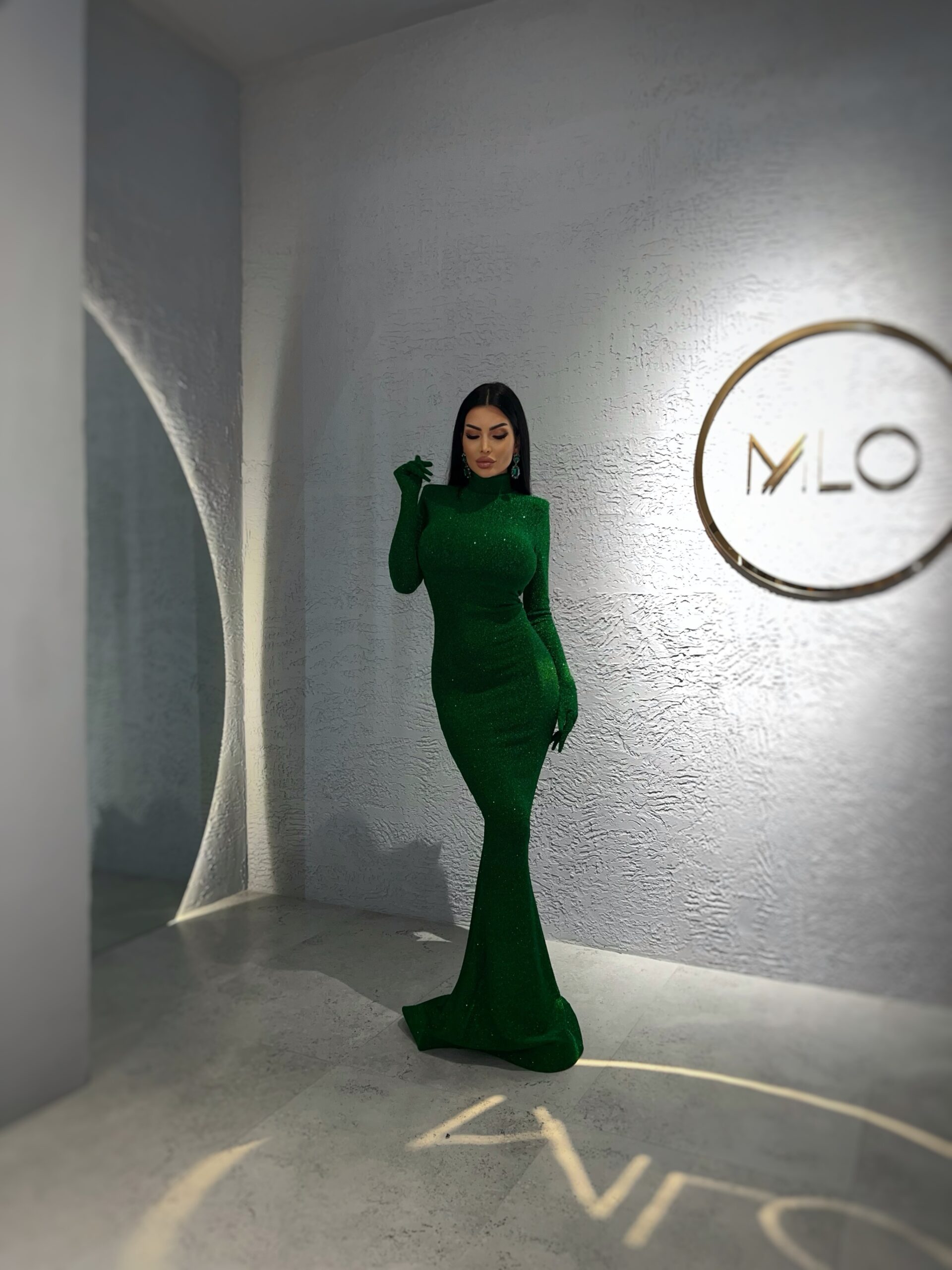 Rochie Mesky verde millionette 2 Rochie Mesky verde millionette - imagine 2