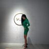Rochie Chateau verde millionette 9 Rochie Chateau verde millionette - imagine 4