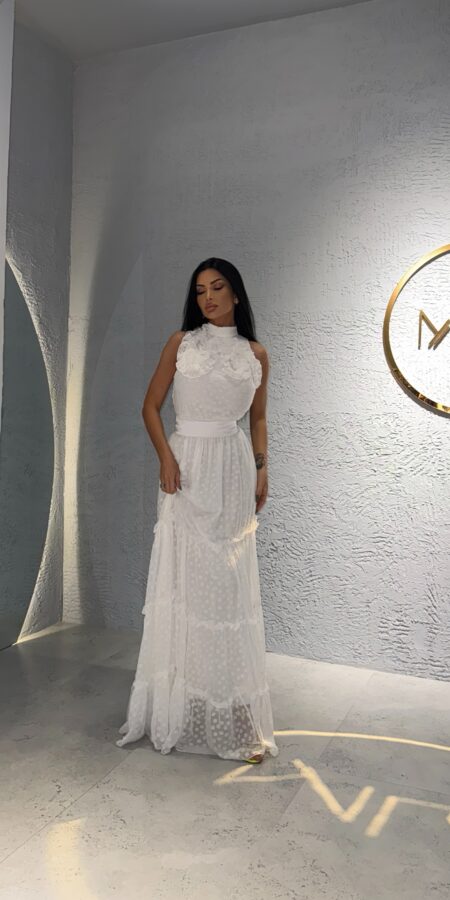 Rochie Valessia alba