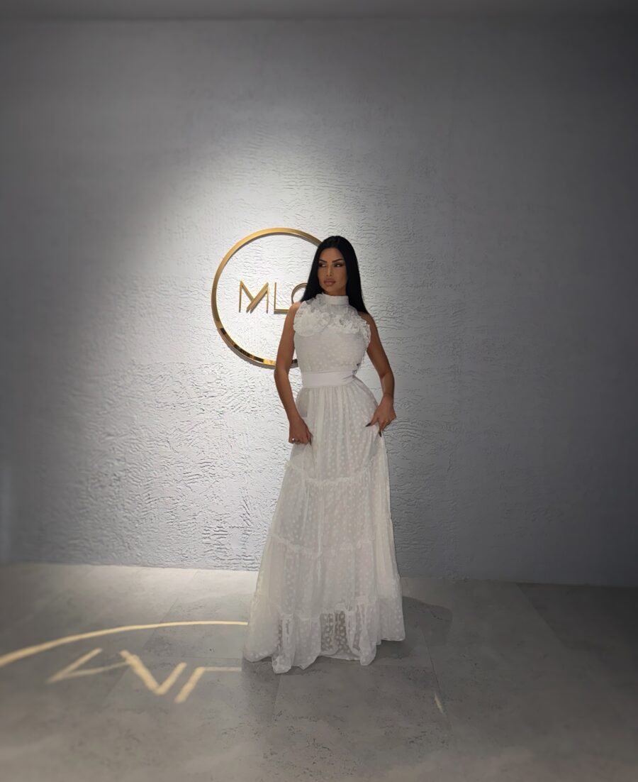 Rochie Valessia alba