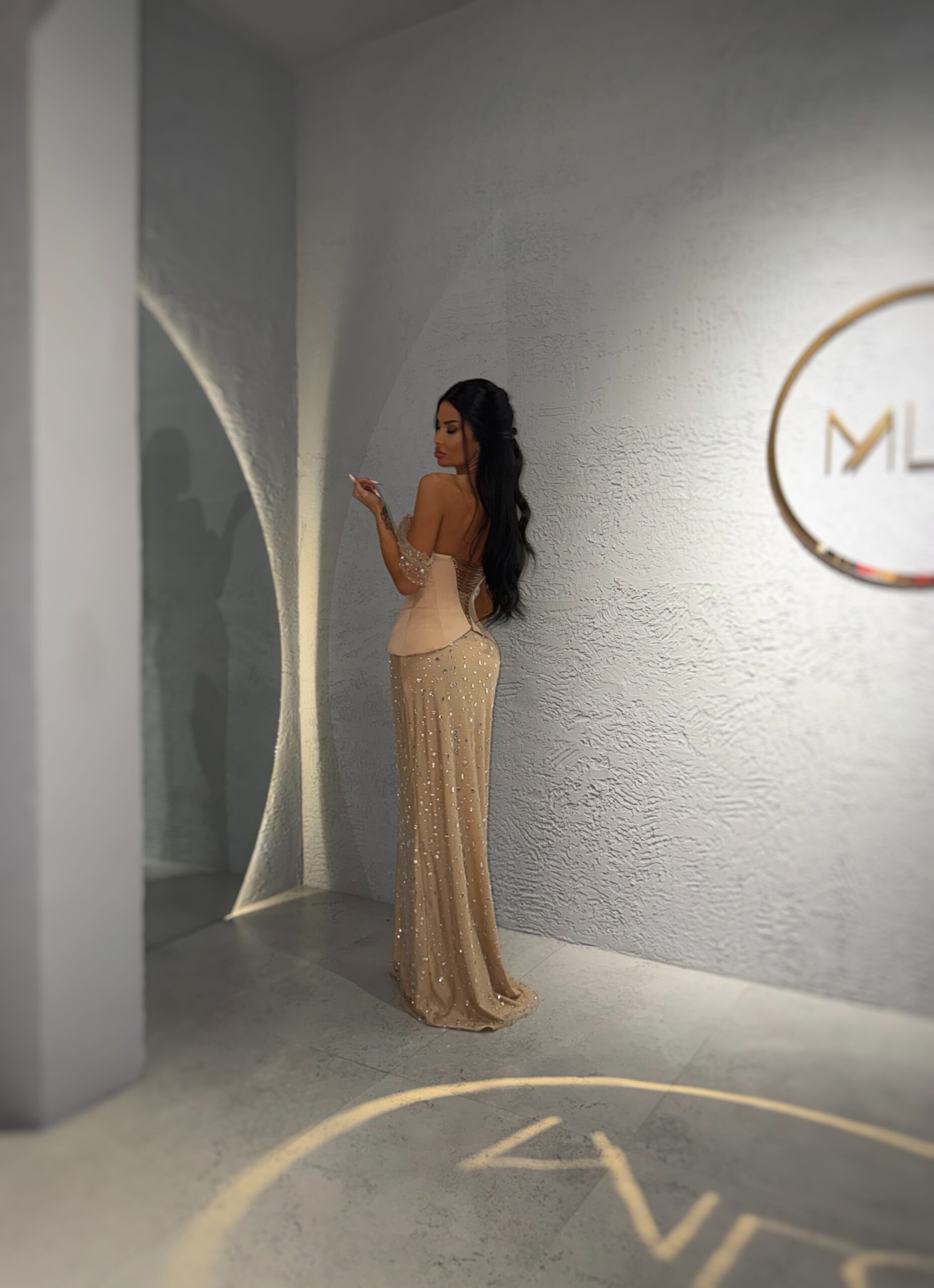 Rochie DiamondSkin nude 3 Rochie DiamondSkin nude - imagine 3