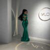 Rochie Bellarose verde
